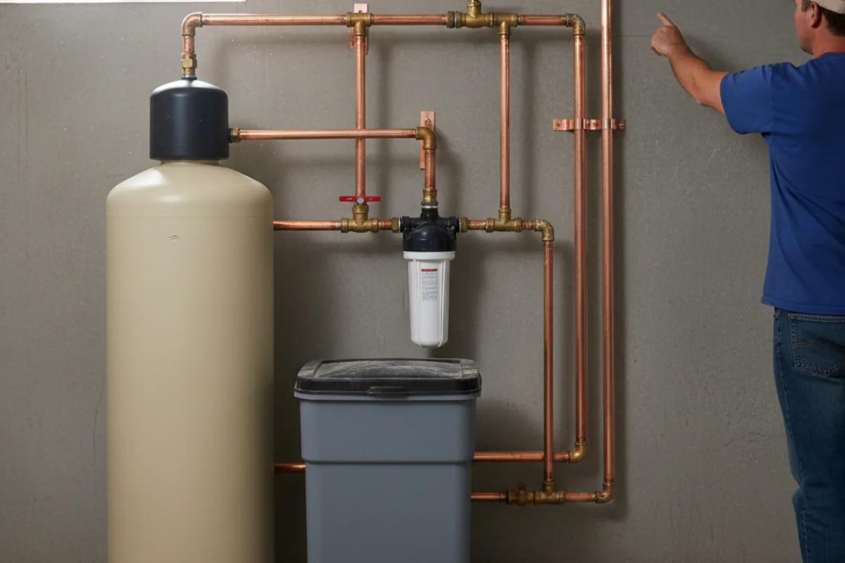 Whole-house water treatment system installed in Josephine